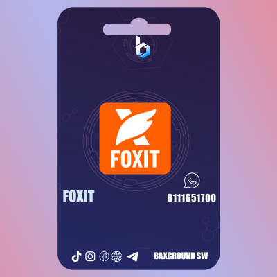 Foxit PDF Pro